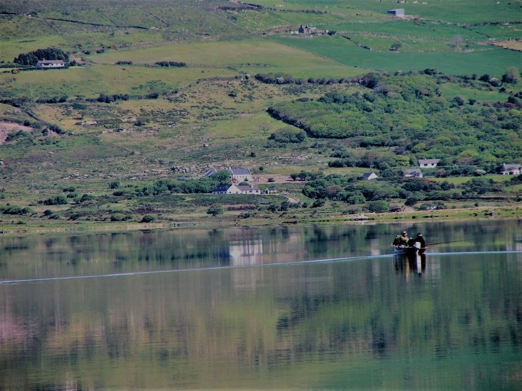 Salmon caught on Lough Currane, Waterville